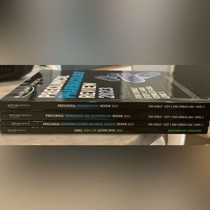 Kaplan Step 1/ Step 2CK books. Brand new